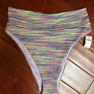 NWT Aerie High Cut Cheeky Swimsuit Bottom